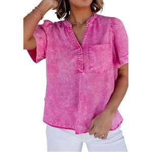 Pink Women's Blouse